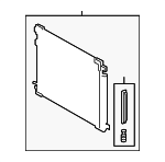 884A006090 - HVAC: Condenser Assembly for Lexus: ES250, ES300h, ES350, NX350h Image