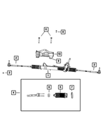 4766527AE - : Rack And Pinion Gear for Mopar Image