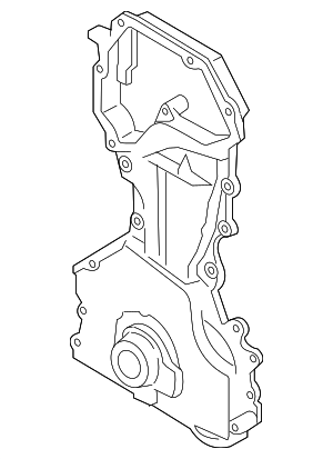 135003TA2C - : Front Cover for Nissan: Altima, Murano, Pathfinder, Rogue Image