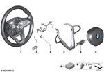 32307950713 - Steering: Sport Steering Wheel, Leather for BMW Image