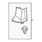 EMR500381LUM - Body: Rear Pillar Trim for Land Rover: LR3, LR4 Image