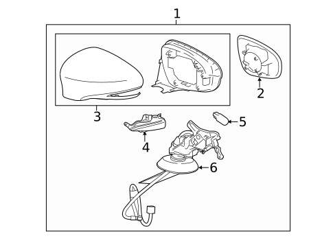 Mirrors for 2022 Lexus IS300 #0
