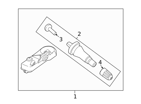 Tire Pressure Monitor Components for 2012 Ford Explorer #0