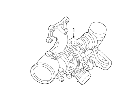 Turbocharger, Supercharger & Ram Air for 2019 Ford Escape #0