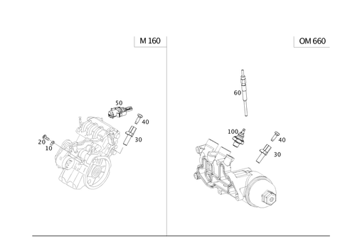 Attachment Parts, Heater Plugs, and Speed Sender Unit for 2019 Smart EQ fortwo #0