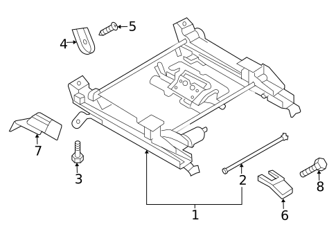 Tracks & Components for 2004 INFINITI M45 #1