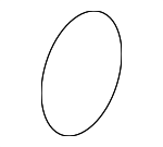 9676124021 - Cooling System: Engine Coolant Pipe O-Ring for Lexus: ES350, RX350, RX450h Image