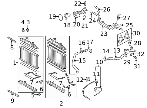 Powertrain Control for 2011 Lexus ES350 #3