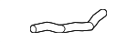 165710P070 - : Upper Hose for Lexus: ES350 Image