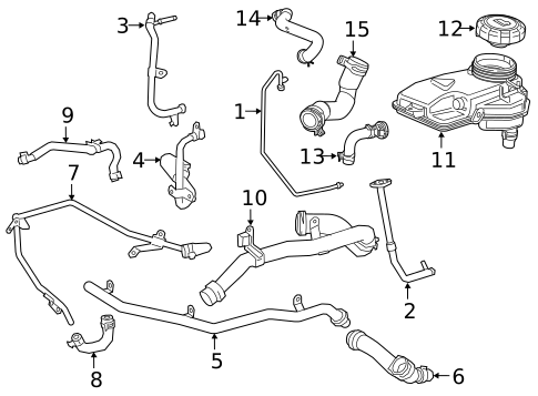 Turbocharger & Components for 2017 Mercedes-Benz Metris #3