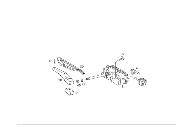 2028203742 - Electrical System: Electric Motor for Mercedes-Benz: C220, C230, C280, C43 AMG Image image