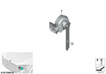 61337353191 - Vehicle Electrical System: Horn, High Pitch for BMW Image