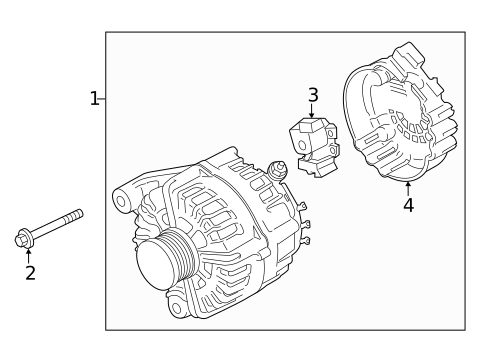 Alternator for 2016 BMW 328d #0