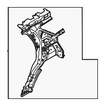 M1PZ7827790C - Body: Inner Panel Assembly for Ford: Bronco Sport Image