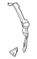 M1PZ7831012AD - Body: Lower Quarter Trim for Ford: Bronco Sport Image