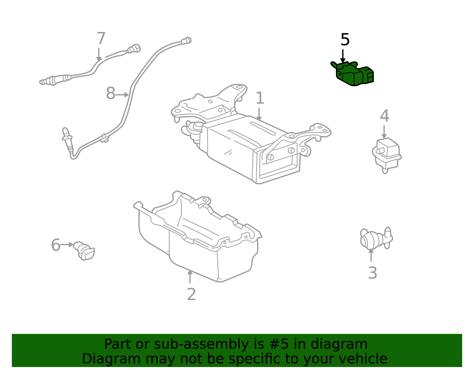 25860-28010 - Valve 2001-2003 Toyota Highlander | Toyota San Diego Parts