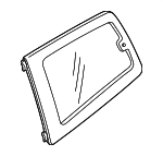 MR557823 - : Quarter Glass for Mitsubishi: Endeavor Image