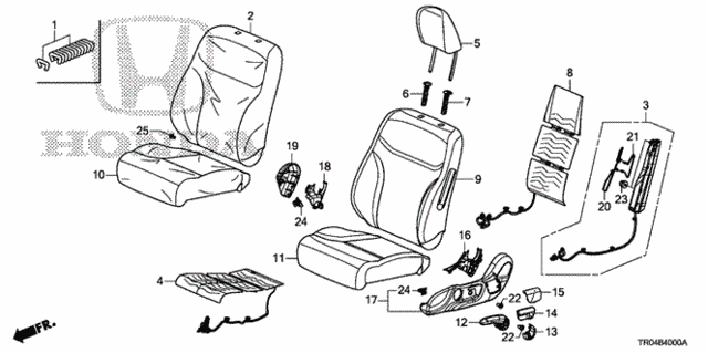 Front Seat (Driver Side) for 2012 Honda Civic #0