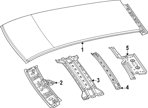 Roof & Components for 2023 Dodge Hornet #0