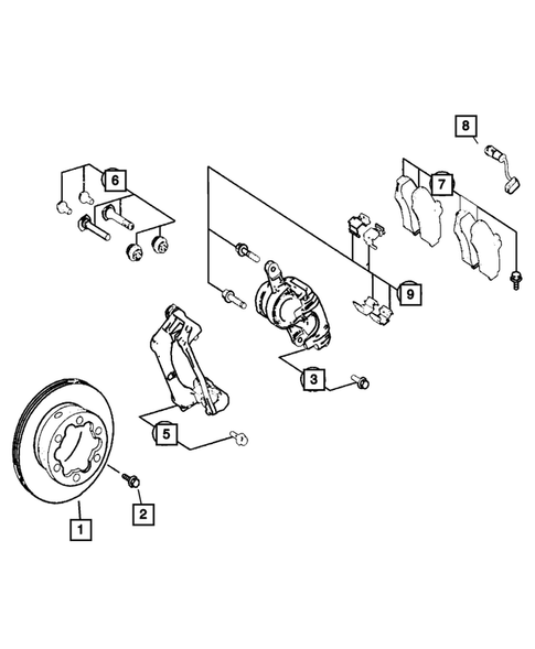 Rear Brakes for 2007 Dodge Sprinter 2500 #1
