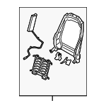 88410S9010WK - Body: Seat Back Frame for Kia: Telluride Image