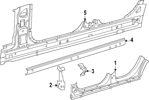 Rocker for 2025 Mercedes-Benz GLC63 AMG S E Performance #0