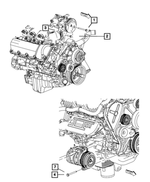 6504344 - Air Conditioners and Heaters: Hex Head Screw And Washer for Mopar Image image