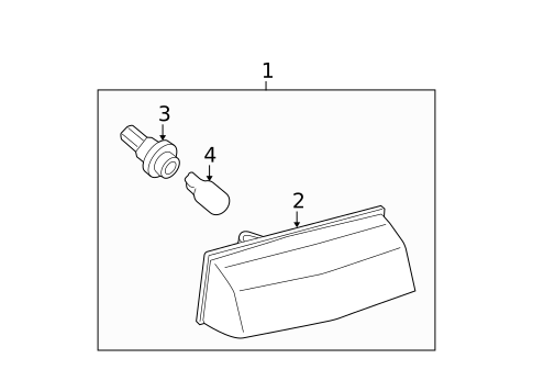 License Lamps for 2013 Toyota Prius #0