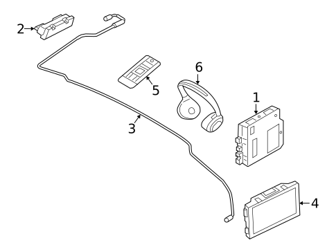 Entertainment System Components for 2017 Jaguar XE #0