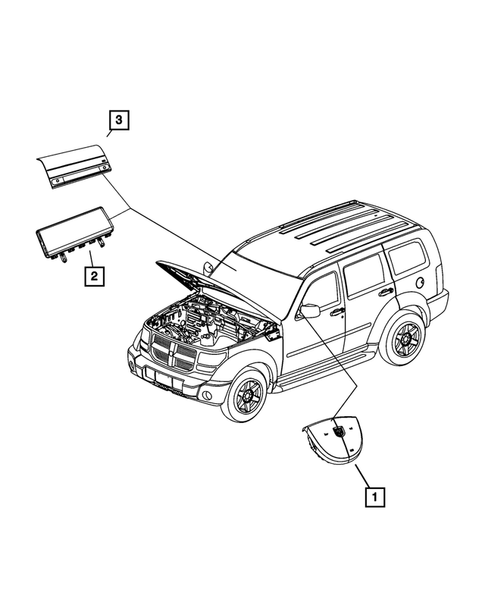 Air  Bags for 2011 Dodge Nitro #1