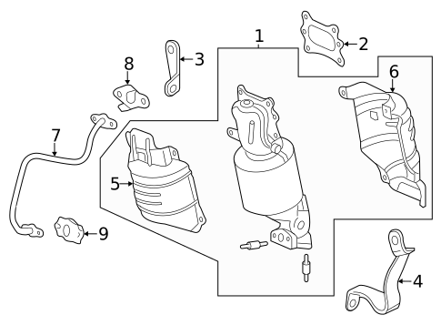 EGR System for 2023 Acura MDX #1