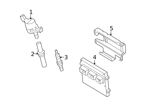 Secondary Ignition for 2006 Lincoln Mark LT #0