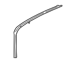 3B9854702C7Z7 - Body: Drip Molding for Volkswagen: Passat Image