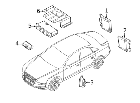 Electrical Components for 2017 Audi RS7 #6