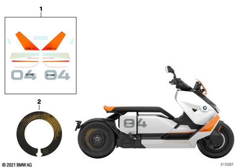 Design for 2021 BMW-Motorrad CE #1
