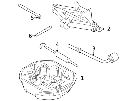 Jack & Components for 2024 Genesis GV70 #0