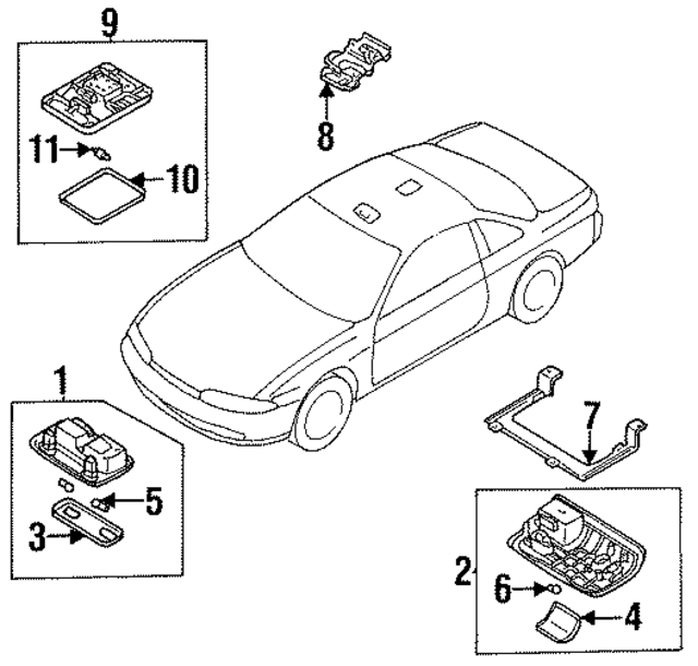 2641065F00 - : Lamp Assembly for Nissan Image