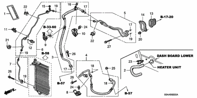 Hoses - Pipes for 2006 Honda CR-V #0