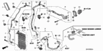 80342SCAA01 - Body/Air Conditioning: PIPE B, RECEIVER for Honda Image