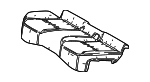 7150310140 - Body: Seat Cushion Pad for Toyota: C-HR Image