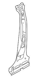 17A809443A - Body: Inner Center Pillar for Volkswagen: Jetta Image