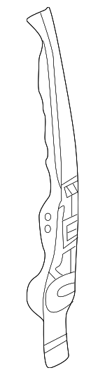 17A810069C - Body: Reinforcement for Volkswagen: Jetta Image