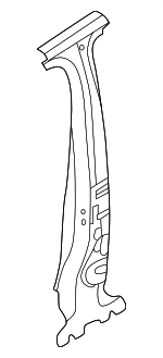 17A809219C - Body: Center Pillar Reinforced for Volkswagen: Jetta Image