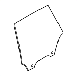 51359477326 - : Door Glass for BMW: iX Image