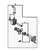 GD7A32600R0F - Steering: Power Steering Pump for Mazda Image