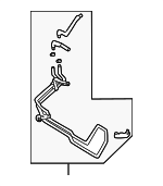 GG2C32470 - : 2001 Mazda 626 - Cooler Pipe for Mazda: 626 Image