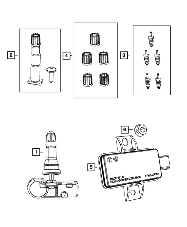 68070888AI - : Receiver Control Module for Mopar Image