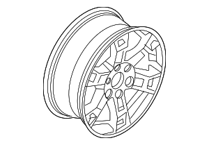 ML3Z1007EA - : Wheel Assembly for Ford: F-150 Image