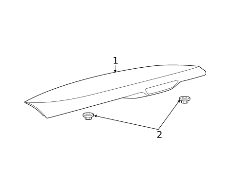 Spoiler for 2023 Dodge Durango #0