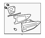 84251XA01A - : Backup Lamp Assembly for Subaru Image